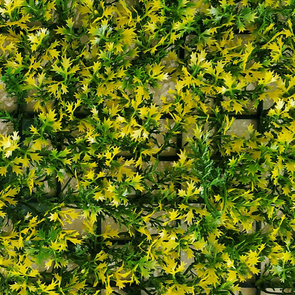 vertical wall panels- Sunny Smaragd -Leaves