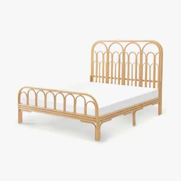 Cane & Rattan Furniture - Bed - Asian