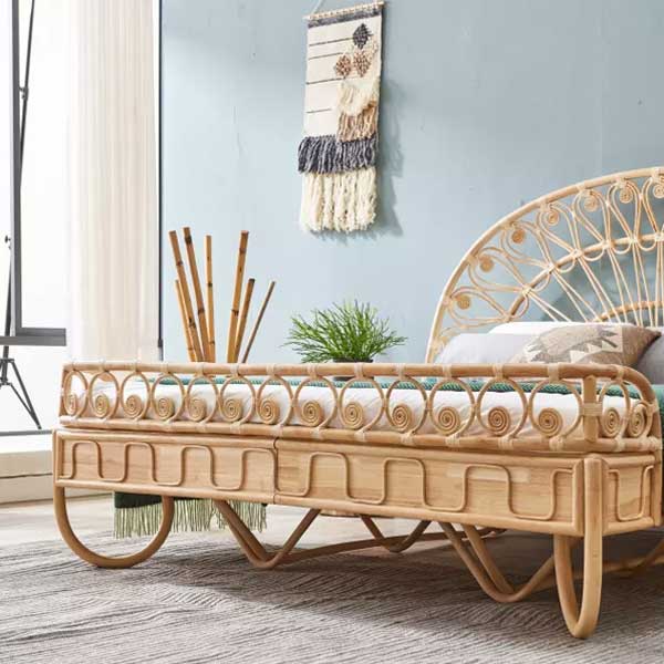 Cane & Rattan Furniture - Bed - Daisy