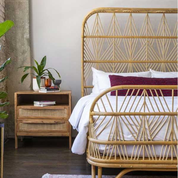 Cane & Rattan Furniture - Bed - Royalty