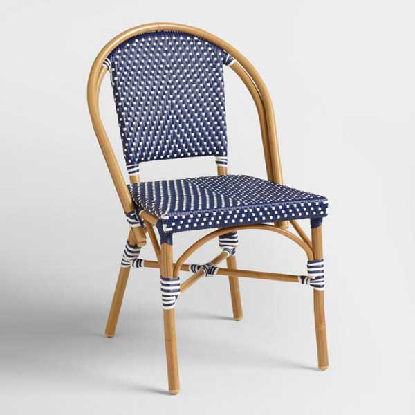 Classic French Bistro Cane & Wicker Furniture - Coffee Chair - Ontario