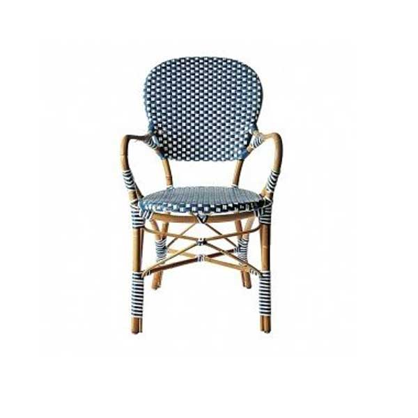 Classic French Bistro Cane & Wicker Furniture - Coffee Chair - Sloven