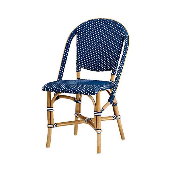 Classic French Bistro Cane & Wicker Furniture - Coffee Chair - Tonga