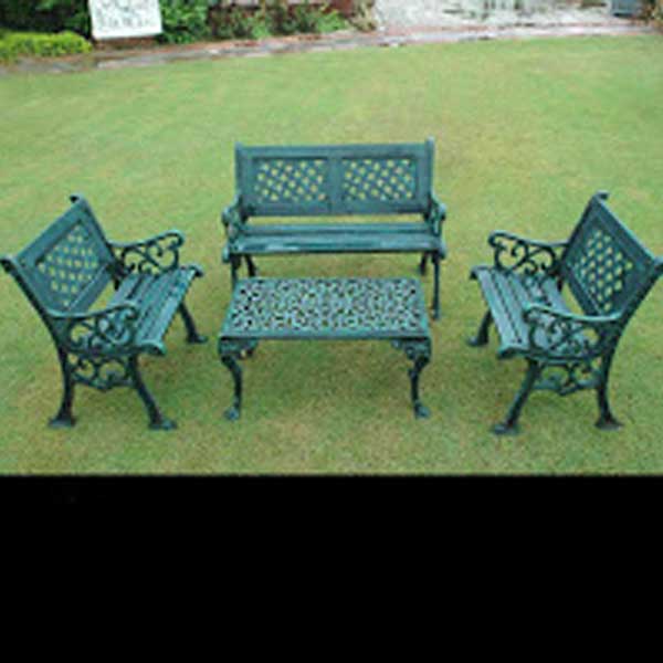 Cast Alluminum Outdoor Furniture - Garden Sofa Set - Banco