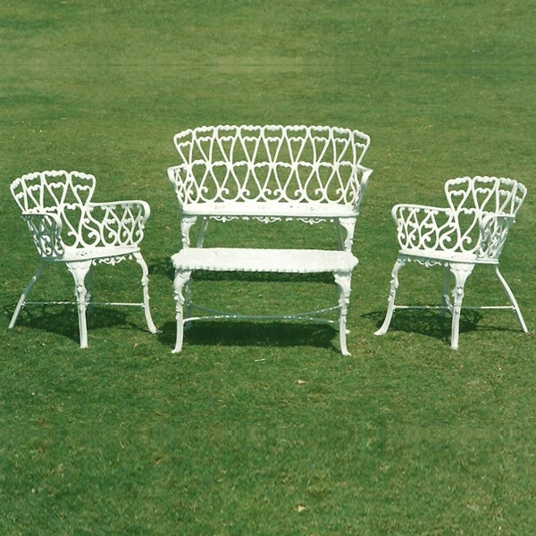 Cast Alluminum Outdoor Furniture - Garden Sofa Set - Amira
