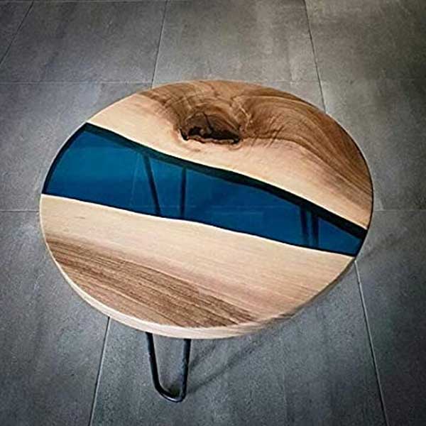 Epoxy Resin Furniture - Bed Side Table - Bemba