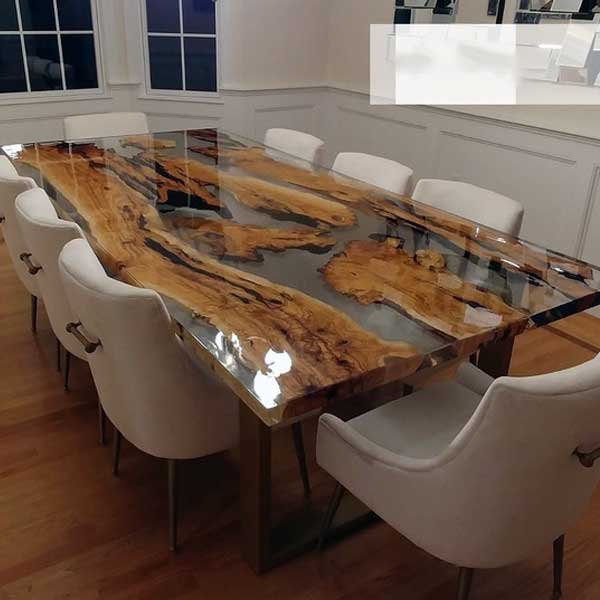 Epoxy Resin Furniture - Dining Table - Cimbarian