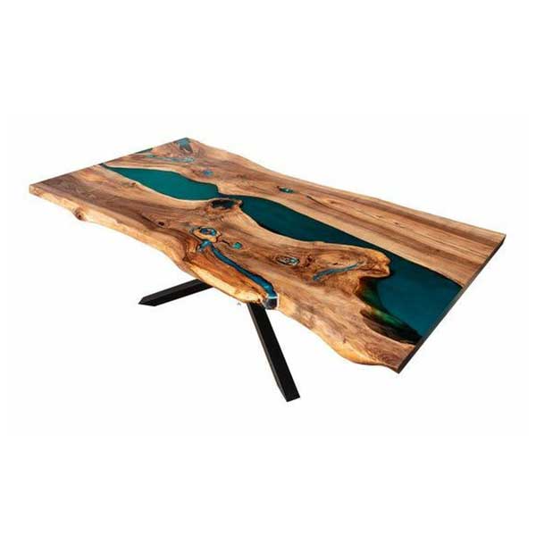 Epoxy Resin Furniture - Edge Wood Table - Macarism