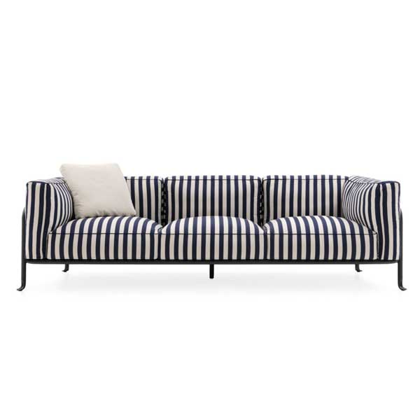 Fabric Upholstered Outdoor Furniture - Sofa Set - Borean