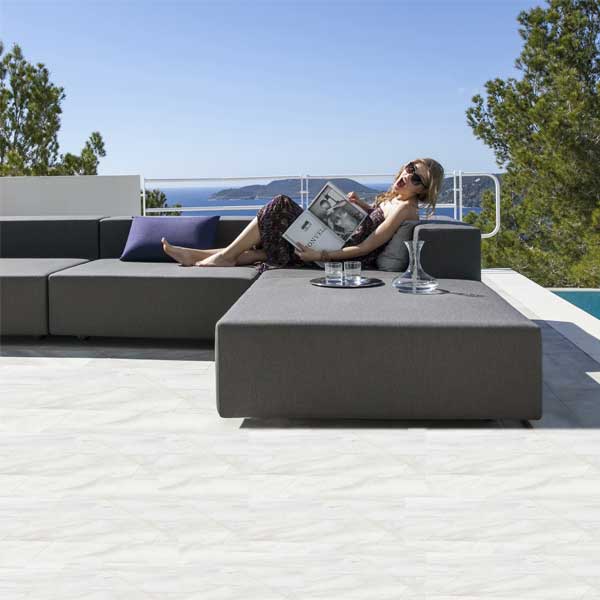 Fully Upholstered Outdoor Furniture - Sofa Set - Loop