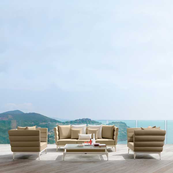 Fully Upholstered Outdoor Furniture - Sofa Set - Cloud