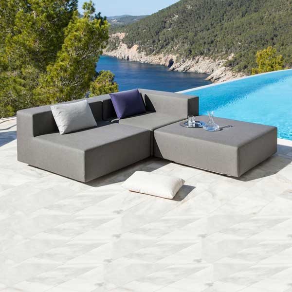 Fully Upholstered Outdoor Furniture - Sofa Set - Loop