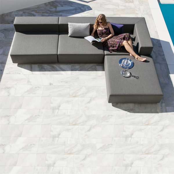 Fully Upholstered Outdoor Furniture - Sofa Set - Loop