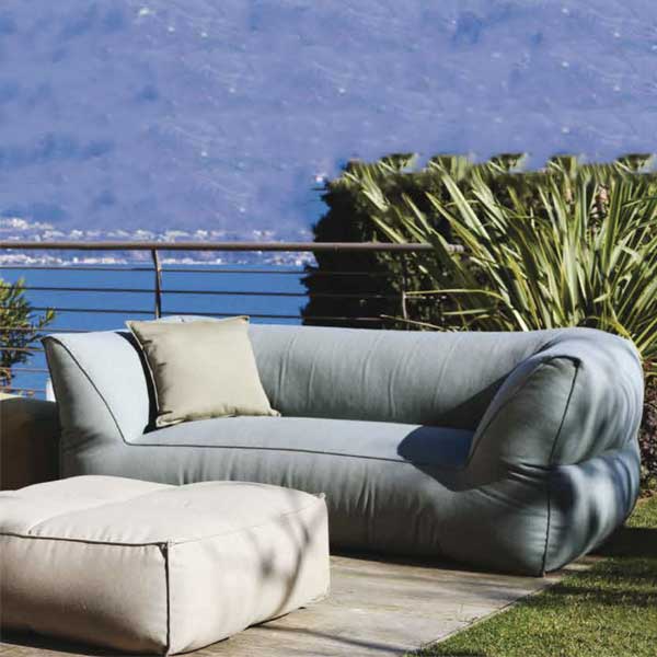 Fully Upholstered Outdoor Furniture - Sofa Set - Puffone