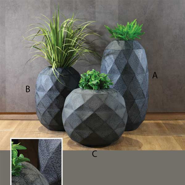 Glass Reinforced Concreate Furniture - Planters - Noveny
