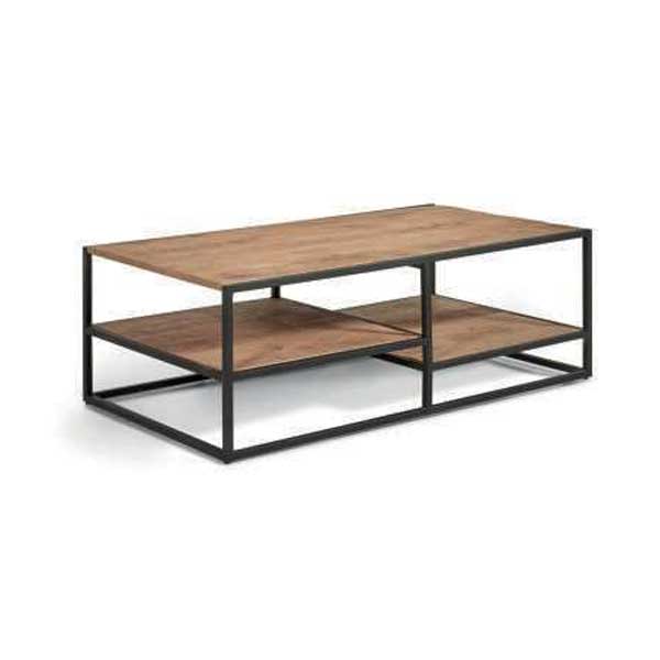 Indoor Wooden & Iron Furniture - Coffee Table - Onyx