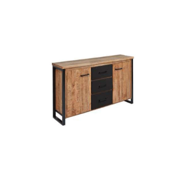 Indoor Wood & Iron Furniture - Sideboard - Foster