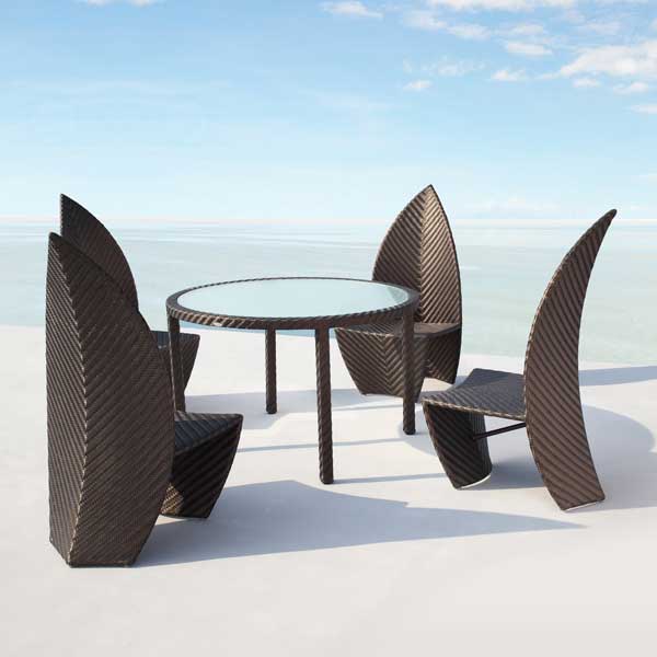 Outdoor  Wicker - Stackable Set - Luxo