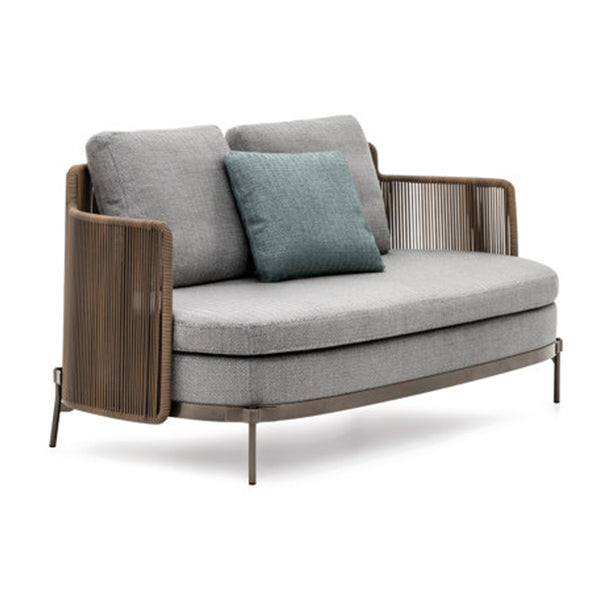 Luxurious Outdoor furniture - Buy Affordable 5 seater Outdoor Braid Rope sofa set with centre table - Buy Outdoor Sofa - Mateo From LUXOX INDIA - Outdoor Lounge Chair for garden, terrace and balcony
