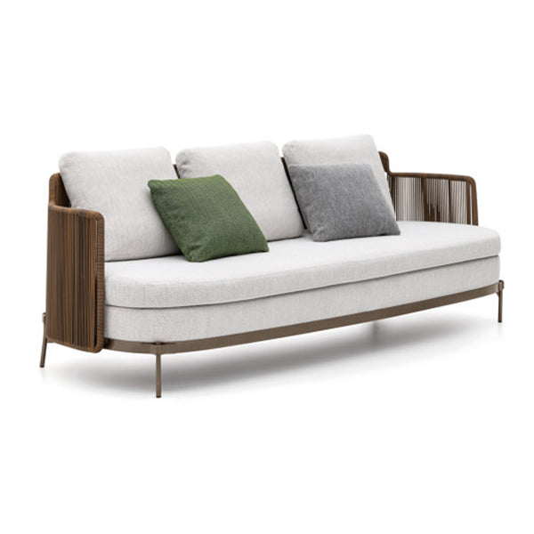 Luxurious Outdoor furniture - Buy Affordable 5 seater Outdoor Braid Rope sofa set with centre table - Buy Outdoor Sofa - Mateo From LUXOX INDIA - Outdoor Lounge Chair for garden, terrace and balcony