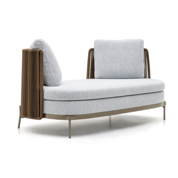Luxurious Outdoor furniture - Buy Affordable 5 seater Outdoor Braid Rope sofa set with centre table - Buy Outdoor Sofa - Mateo From LUXOX INDIA - Outdoor Lounge Chair for garden, terrace and balcony