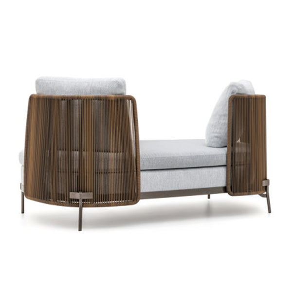 Luxurious Outdoor furniture - Buy Affordable 5 seater Outdoor Braid Rope sofa set with centre table - Buy Outdoor Sofa - Mateo From LUXOX INDIA - Outdoor Lounge Chair for garden, terrace and balcony