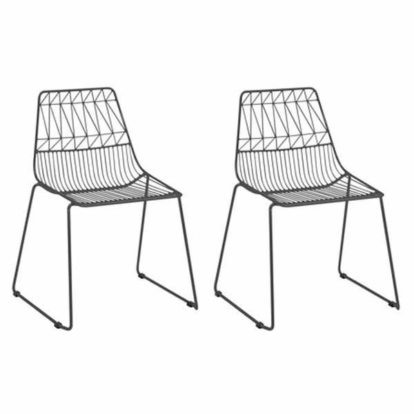 MS Wire Frame Furniture - Chair - Metal Black