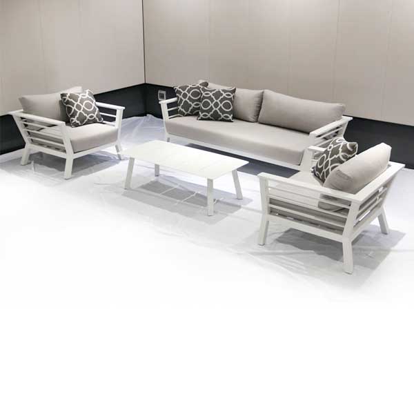 Outdoor Wood & Aluminum - Sofa Set - Bistro