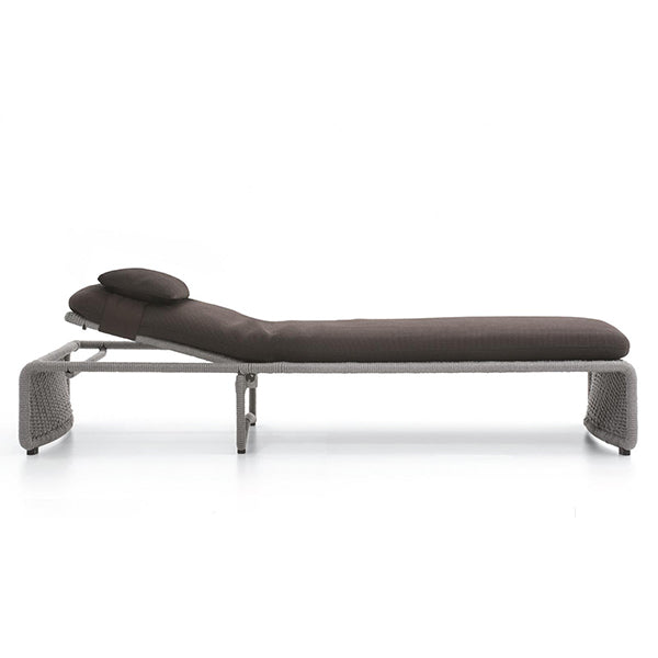 Outdoor Braided & Rope Sunlounger - Xcent
