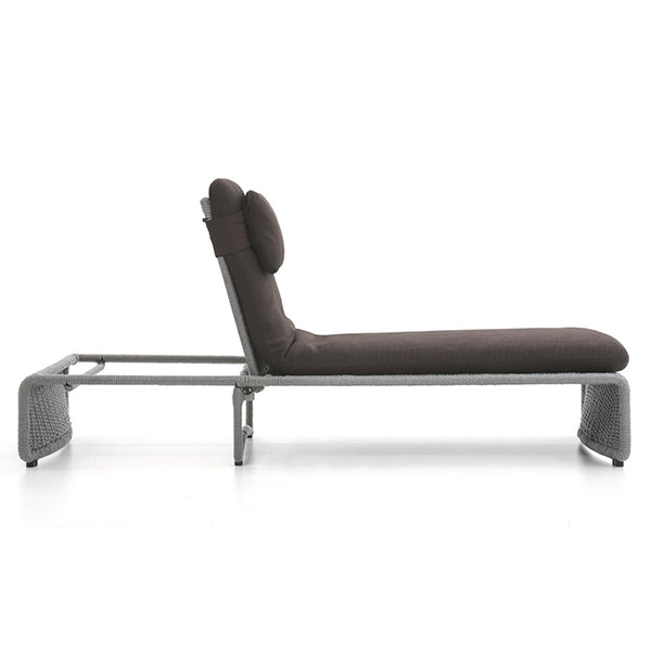 Outdoor Braided & Rope Sunlounger - Xcent