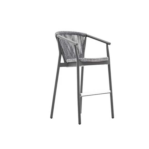 Outdoor Braided, Rope & Cord Bar Chair - Cyrano