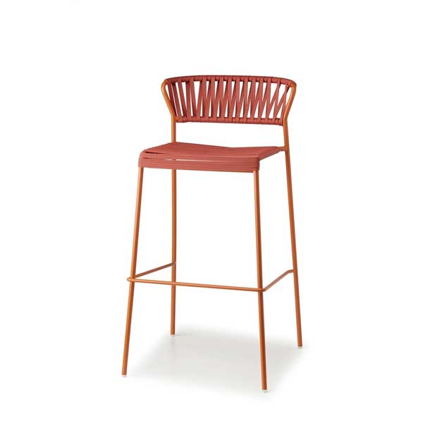 Outdoor Braided, Rope & Cord Bar Chair - Marcello
