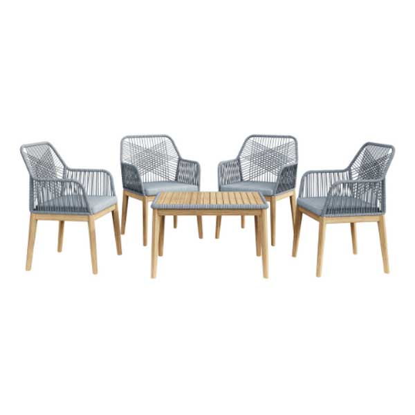Outdoor Braided, Rope & Cord, Sofa - Azure