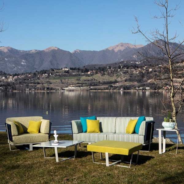 Outdoor Braided & Rope Sofa Viareggio