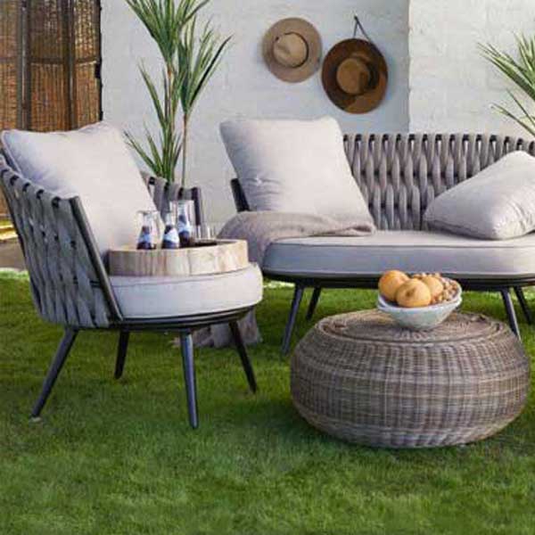 Outdoor Braided, Rope & Cord, Sofa - Crown Prime