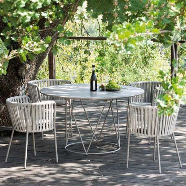 Outdoor Braided & Rope Coffee Set - Deck