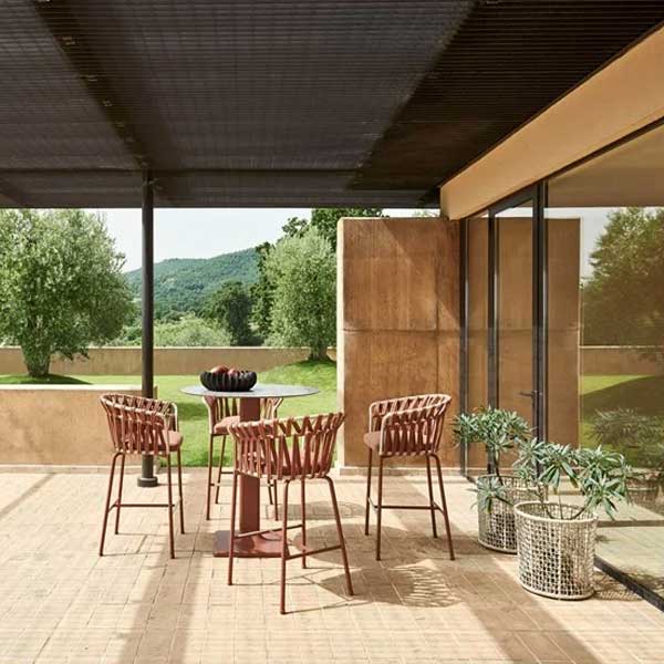 Outdoor Braided, Rope & Cord Bar Chair - Fantasia