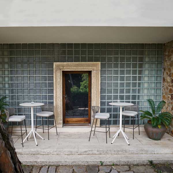 Outdoor Braided, Rope & Cord Bar Chair - Elegante