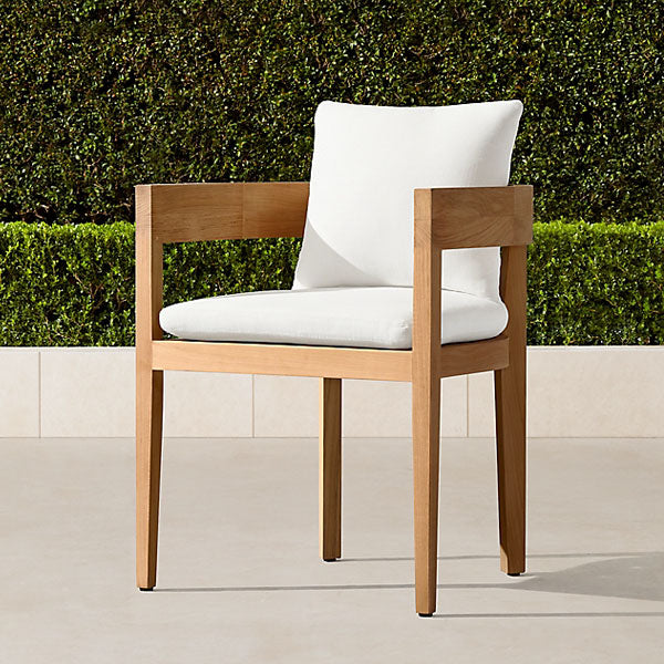 Outdoor Wood - Dining Set - Oak