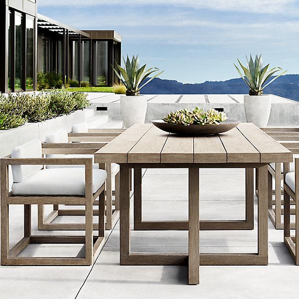 Outdoor Wood - Dining Set - Red Alder