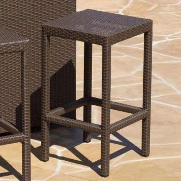 Outdoor Furniture - Wicker Bar Set - Ominous