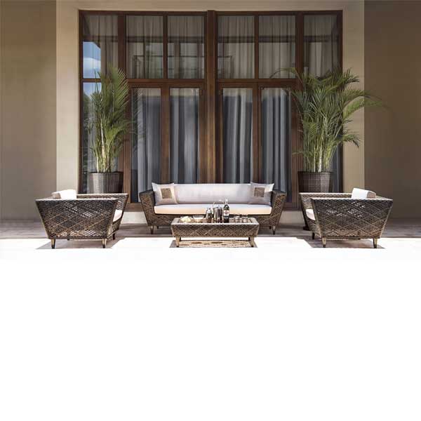 Outdoor Furniture - Wicker Sofa - Mesa