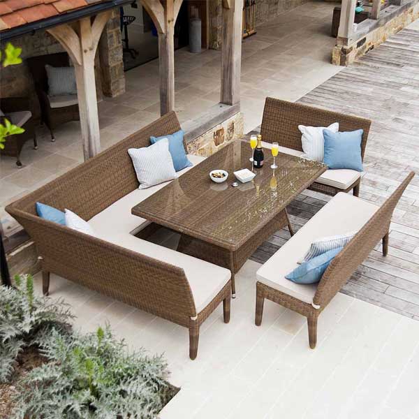 Outdoor Furniture Wicker Sofa - Meble