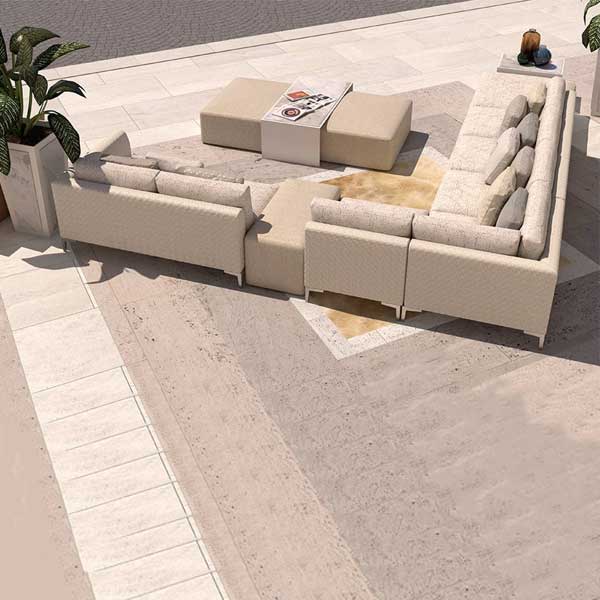 Outdoor Furniture - Wicker Sofa - Bobbin Prime