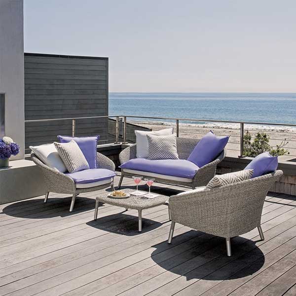 Outdoor Furniture - Wicker Sofa - Corolian