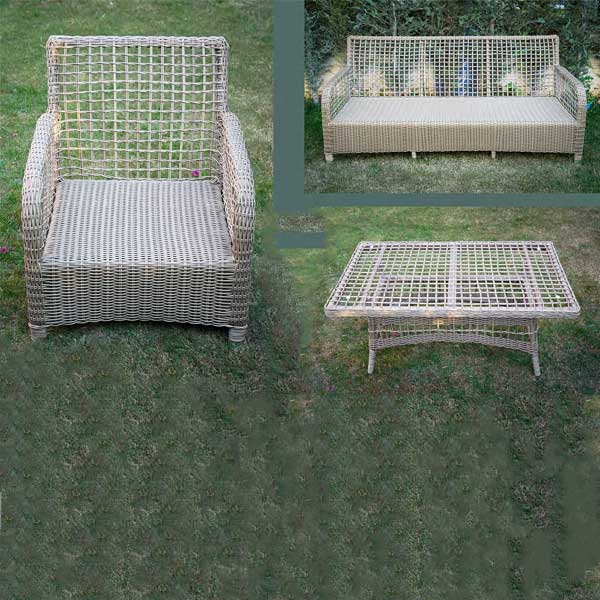 Outdoor Furniture - Wicker Sofa - Syeneo 