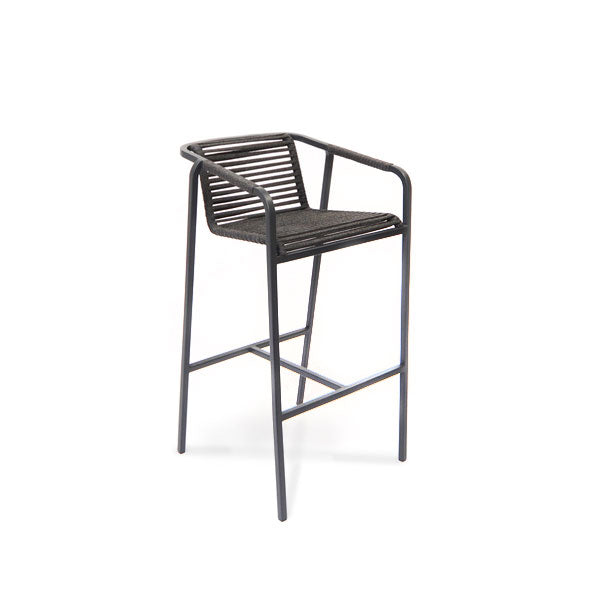  Outdoor Braided, Rope & Cord Bar Chair - Cumin