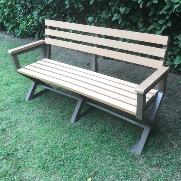 Outdoor WPC FRP Furniture - 3 Seater Benches - Briston