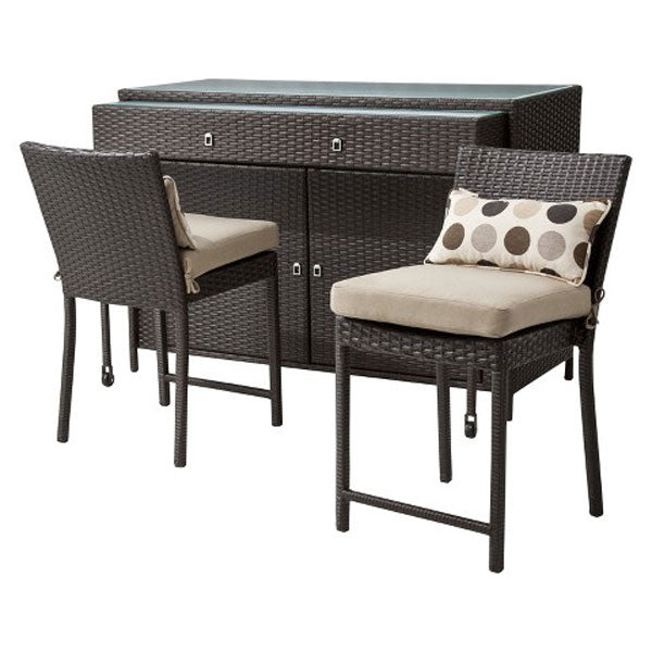 Outdoor Furniture - Wicker bar Set - Opera Next