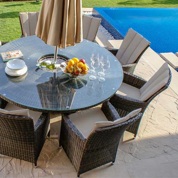 Outdoor Wicker Garden Set - Woods